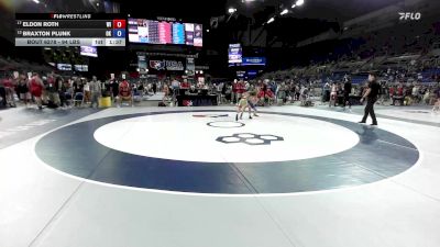 94 lbs Cons. Quarters - Eldon Roth, WI vs Braxton Plunk, OK