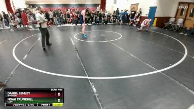 175 lbs Cons. Round 2 - Noah Trunkhill, Cody vs Daniel Lemley, Riverton