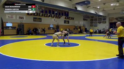 123 lbs Consi Of 16 #1 - Cale Richardson, Edmond North (OK) vs Kannon Judycki, Immaculate Conception (IL)