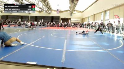 111 lbs Rr Rnd 5 - Tyler Waterfall, ICWL Bruisers Elite vs Hunter Kapitula, Mat Assassins Gray