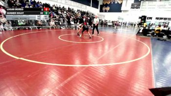 120 lbs Cons. Round 2 - Gunner Holst, Brea vs Logan Moreo, Los Alamitos