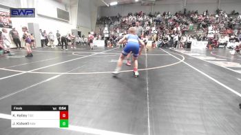 75 lbs Final - Kaisen Kelley, Tiger Trained Wrestling vs Joseph Kidwell, Raw Wrestling Club