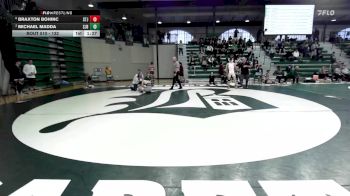 132 lbs Cons. Round 5 - Michael Madda, St. John Bosco Academy vs Braxton Bohinc, St. John`s College