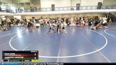 53-56 lbs Round 2 - Harrison Langford, Olympus vs Zach Lewis, Champions Wrestling Club