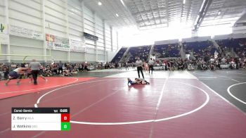 46 lbs Consolation - Zachary Barry, Inland Elite WC vs John Watkins, Dog Pound WC