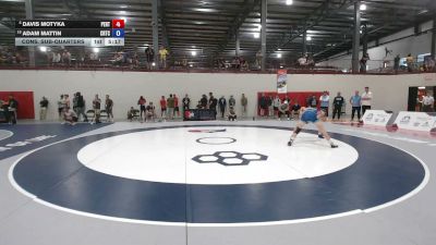61 kg Cons. Sub-quarters - Davis Motyka, Pennsylvania RTC vs Adam Mattin, California Regional Training Center (CA RTC)