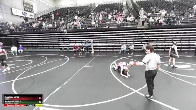 123 lbs Cons. Round 3 - Kaide Maxfield, Tooele High School vs Daxton Hess, Weber