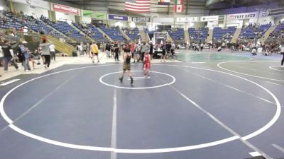 62 lbs Consi Of 8 #2 - Oliver Hainer, Valley Bad Boys vs Jd Alguire, NM Bad Boyz