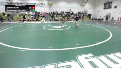 124 lbs Cons. Semi - Lily Bossoletti, Moorpark vs Alexandrea Gallardo, Cerritos College