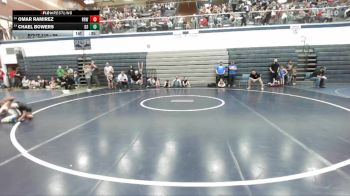59 lbs Cons. Round 3 - Omar Ramirez, Raft River Wrestling vs Chael Bowers, Declo Stingers
