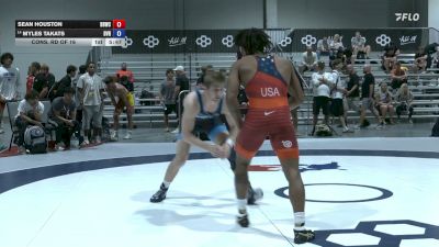 79 kg Cons. Rd Of 16 - Sean Houston, Backyard Bullies Wrestling Club vs Myles Takats, Buffalo Valley RTC
