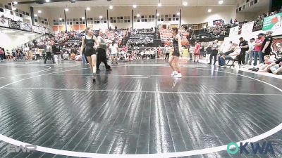 105 lbs Rr Rnd 1 - Peyton Harp, Tahlequah Wrestling Club vs Oria Parker, Tulsa Blue T Panthers