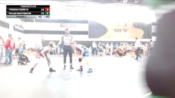 115 lbs Round 5 - Dylan Masterson, Carolina Reapers vs Thomas Bone Iv, Cobra Wrestling Club