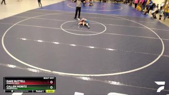 50B Quarterfinal - Callen Moritz, Minnewaska vs Dake Buttell, Mankato West