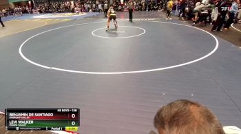 138 lbs Cons. Round 1 - Levi Walker, Moapa Valley vs Benjamin De Santiago, Pahrump Valley