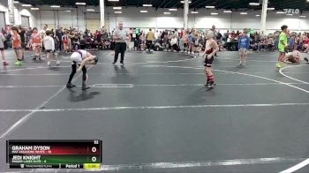 52 lbs Round 2 (8 Team) - Graham Dyson, Mat Assassins White vs Jedi Knight, Finger Lakes Elite