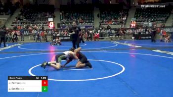 110 lbs Semifinal - JaKoby Petree, Cowboy WC vs Jude Smith, Standfast