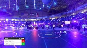 116 lbs Consi Of 16 #1 - Raelyn Martinez, Doherty Spartans vs Leila Schoonmaker, Marysville Kids