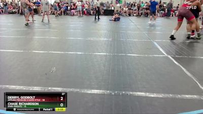 285 lbs Round 3 (6 Team) - Derryl Godbolt, Applied Pressure X Kame Style vs Chase Richardson, Dark Knights