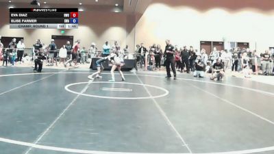 69 lbs Champ. Round 1 - Eva Diaz, Headhunters Wrestling Club vs Elise Farmer, Savage Wrestling Academy