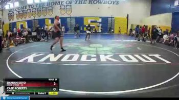 285 lbs Round 6 (8 Team) - Damian Soto, Eagle Empire vs Case Roberts, Alpha WC