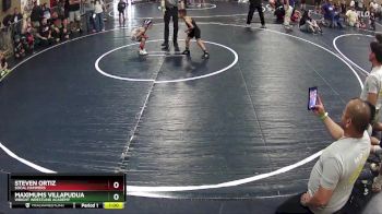 52 lbs Round 2 - Steven Ortiz, SoCal Hammers vs Maximums Villapudua, Wright Wrestling Academy