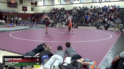 130-132C 1st Place Match - Bryson Beranek, Solon vs Tucker Plate, Mount Vernon