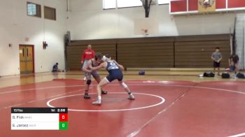 157 lbs Consolation - Garrett Fisk, Maryland vs Scott Jarosz, Sacred Heart