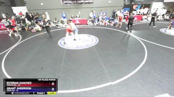 215 lbs Placement Matches (16 Team) - Esteban Sanchez, SDIKWA-GR vs Grant Anderson, SAWA-GR