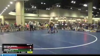 285 lbs Round 6 (10 Team) - Chase Thompson, Golden Bears vs Peyton Kendall, MXW Gold