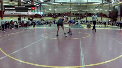 115 lbs Cons. Round 2 - Amelia Riazi, Cabell Midland HS vs Natalee High, Olentangy Orange