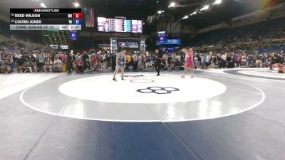 165 lbs Cons. Sub-rd Of 32 - Reed Wilson, Missouri vs Colten Jones, Virginia