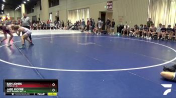 106 lbs Quarters & 3rd Wb (32 Team) - Sam Jones, TNWA #2 vs Jase Moore, West Georgia WC