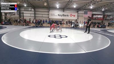 57 kg Cons. Rd Of 32 - Gabriel Ramirez, Way Out West Wrestling Club vs Matthew Long, Beaver Wrestling Club