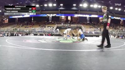 138 lbs Champ. Round 3 - Alex Amedee, East Ascension vs Roman Belardo, Jefferson
