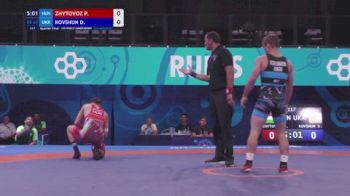 67 kg 1/4 Final - Petro Zhytovoz, Hungary vs Denys Kovshun, Ukraine