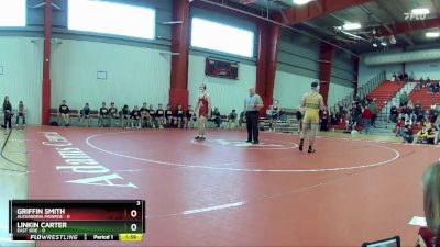 150 lbs Placement (16 Team) - Griffin Smith, Alexandria Monroe vs Linkin Carter, East Side