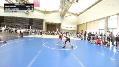 97 lbs Rr Rnd 5 - Rhett Holzer, Warhawks Wrestling Inc. ES-CL vs Asher Comeforo, Apex ES