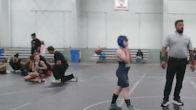 96 lbs Round 7 (8 Team) - Adam Bachmann, Mat Assassins Black vs Maya Jaworski, Mat Assassins Red