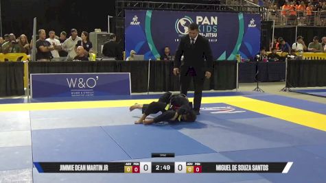 Miguel De Souza Santos vs Jimmie Dean Martin Jr 2025 Pan Kids Jiu-Jitsu IBJJF Championship