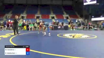 127 lbs Consi Of 32 #1 - Marissa Sanabria, Missouri vs Rodiah Adeduntan, Minnesota