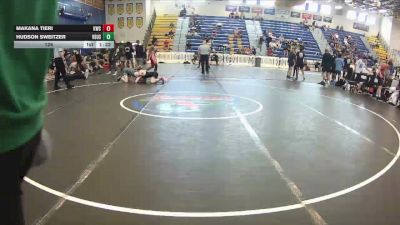 126 lbs Round 7 (8 Team) - Makana Tieri, Kongkrete WC vs Hudson Sweitzer, VSUS Athletics RTC