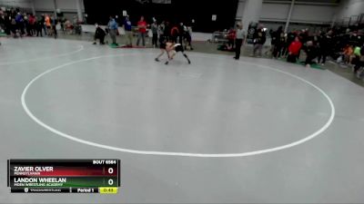 84 lbs Cons. Round 4 - Zavier Olver, Pennsylvania vs Landon Wheelan, Moen Wrestling Academy