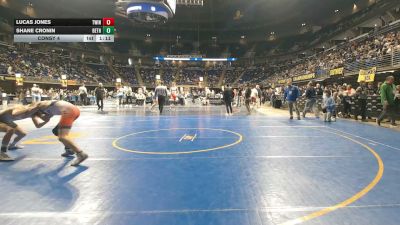 132 lbs Consy 4 - Lucas Jones, Twin Valley vs Shane Cronin, Beth Center