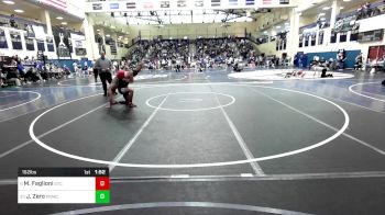 152 lbs Round Of 32 - Mitchell Faglioni, St. Christopher's School vs John Zero, Paramus Catholic