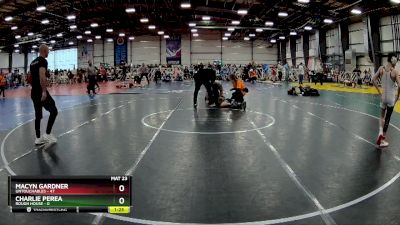 88 lbs Rd# 9- 2:15pm Saturday Final Pool - Charlie Perea, Rough House vs Macyn Gardner, Untouchables