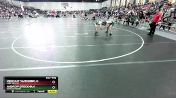 144 lbs Cons. Round 2 - Vermaat VanderBrug, Lane Tech (IL) vs Andrew Brockman, Oshkosh North