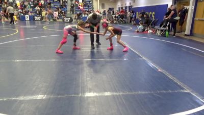 70-75 lbs Consy 6 - Willow Stegena, D1 vs Aria Dunkovich, Peters Township