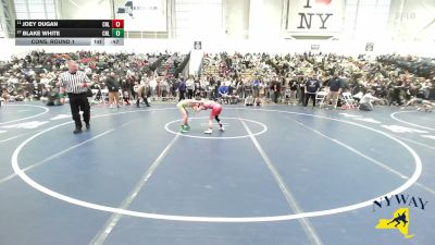 74 lbs Cons. Round 1 - Joey Dugan, Club Not Listed vs Blake White, Club Not Listed