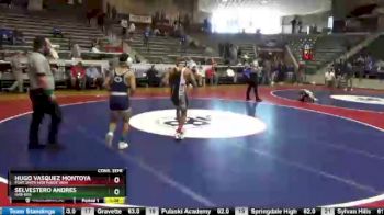 6A 120 lbs Cons. Semi - Hugo Vasquez Montoya, Fort Smith Northside High vs Selvestero Andres, Har-Ber
